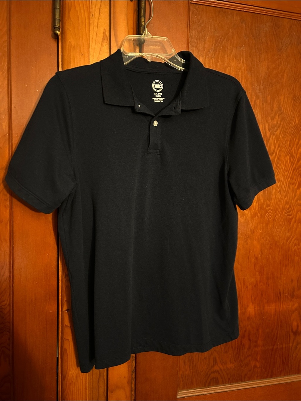 wonder nation navy Short-Sleeve Polo Shirt